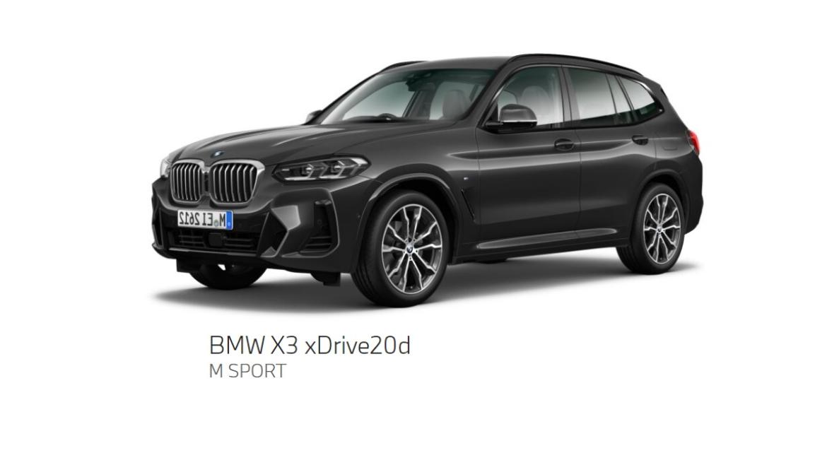 BMW X3 20d　ｿﾌｨｽﾄｸﾞﾚｰ