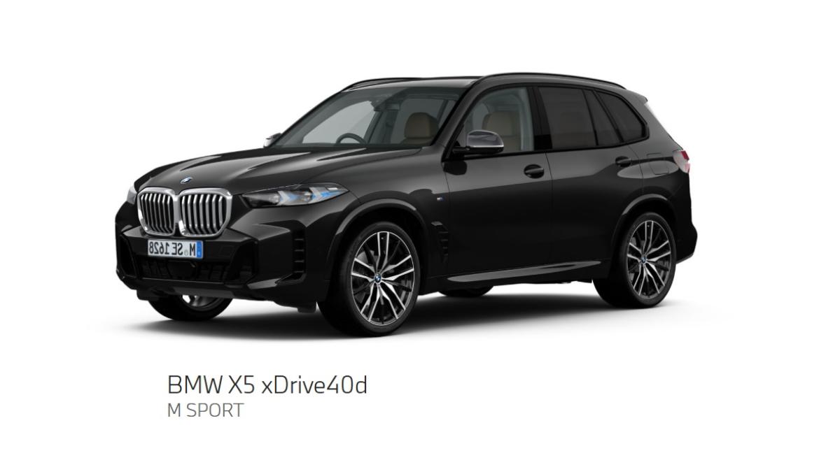 BMW X5 40d　ブラック